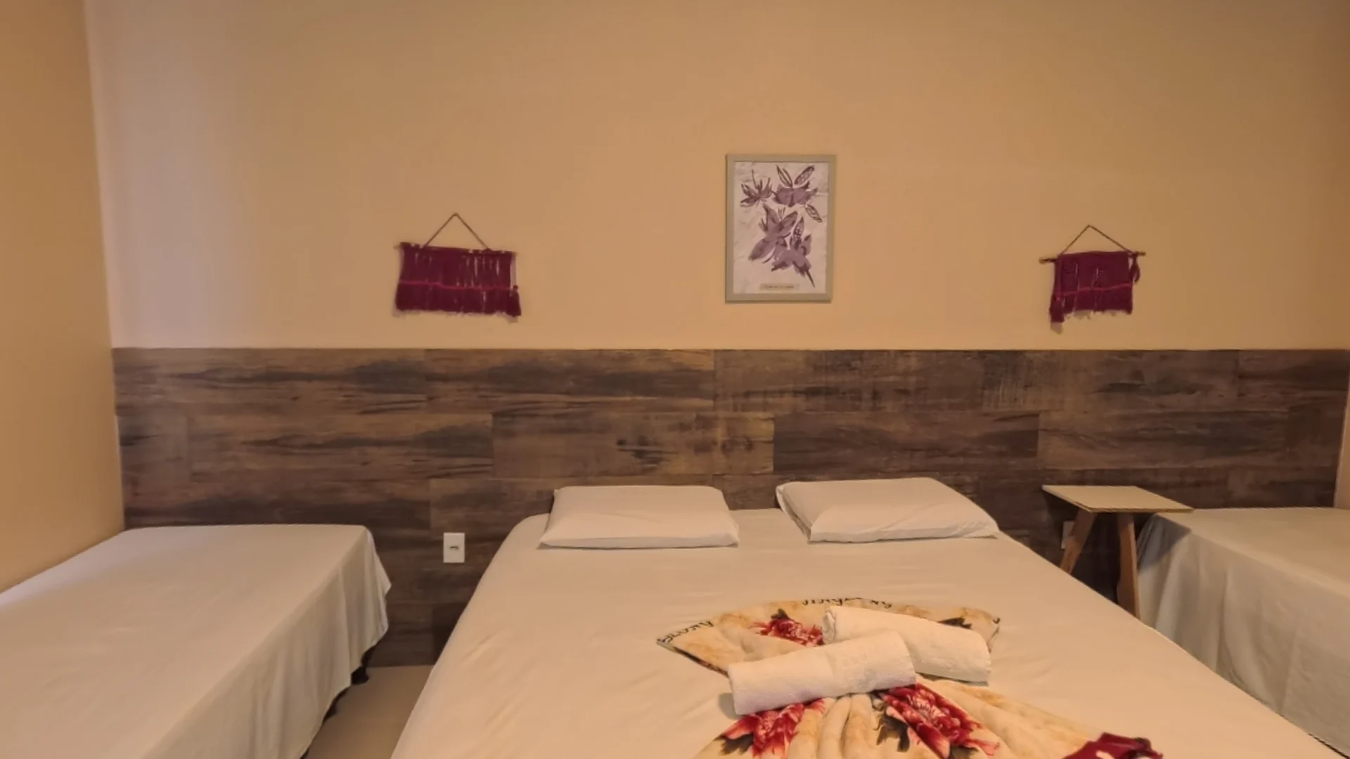 Quarto do chalé Quádruplo